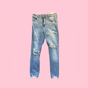 Abercrombie & Fitch High Rise Super Skinny Ankle Jeans 6 / 28
